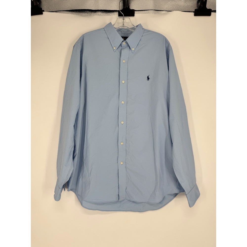 Polo Ralph Lauren Performance Shirt Mens XL Long Sleeve Classic Fit Button Down